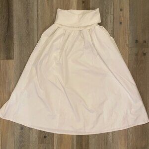 White Pocket Skirt